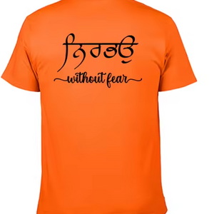 Without Fear T-Shirt Proudly Punjabi